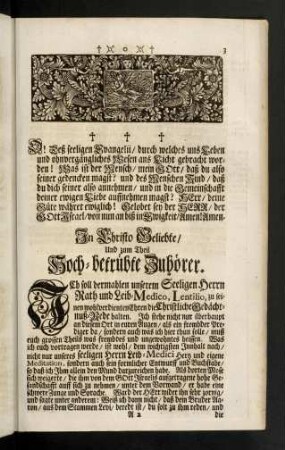 3-30, Christliche Leich-Predig.