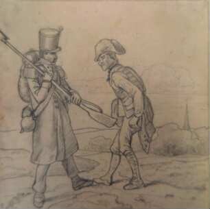 Soldat und Bauer