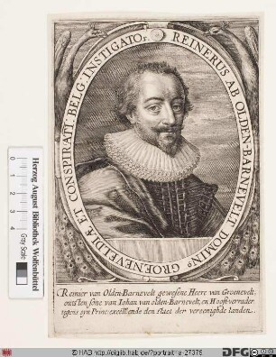 Bildnis Reinier van Oldenbarnevelt, heer van Groenevelt