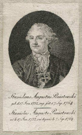 Poniatowski, Stanisław August II.
