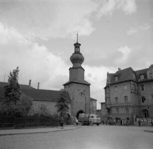 Saalfeld. Oberes Tor bzw. "Oberköditzer" Tor