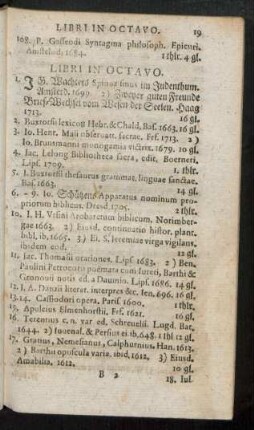 Libri in Octavo