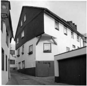 Fachwerkwohnhaus; Bad Homburg, Rind´sche-Stift-Straße 7