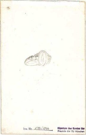 Walther, Conradin; u. a. Deutschland; Italien; Sammlung Conradin Walther: Band IV, Nr. 143 - 188 (fol. 125 - 168) - Gefäß (Perspektive)