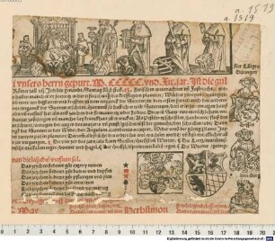 ... [Christi] vnsers herrn gepurt. M.CCCCC. vnd XIX. jar. Ist die gul...