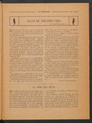Algo de nuestra vida