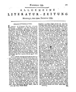 1785: Allgemeine Literatur-Zeitung