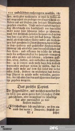 Das zwölfte Capitel.