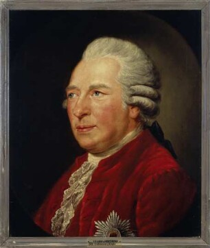 Porträt Ewald Friedrich Graf von Hertzberg