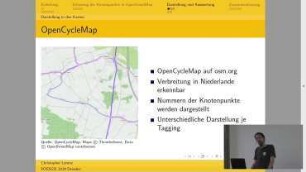 Fahrradknotenpunkte in OpenStreetMap