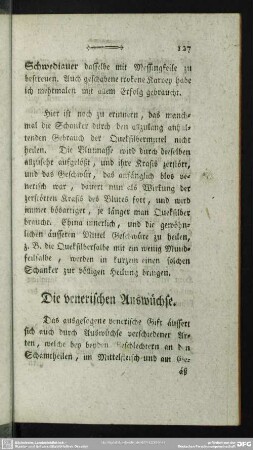 Die venerischen Auswüchse
