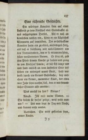 137-141 Rührende Geschichte eines Waisen