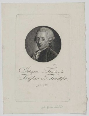 Bildnis des Johann Friedrich Troeltsch