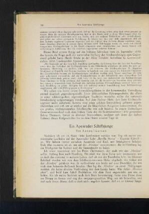 Ein Apenrader Schiffsjunge