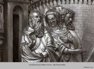 Silberaltar: Johannes der Täufer auf dem Weg in die Wüste