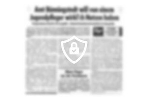 Amt Bünningstedt will von einem Jugendpfleger wirklich Nutzen haben