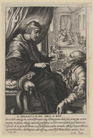 Bildnis des S. Gelasius II.