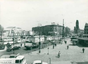 Kurfürstendamm. Baustelle Café Kranzler