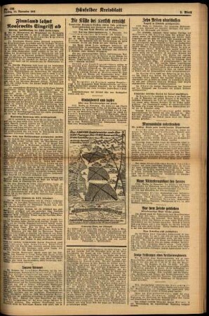 Zweite Ausgabe vom Freitag, den 14. November 1941.