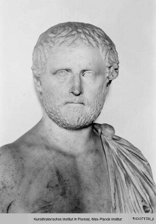 Männliche Büste (angeblich: Ovid)