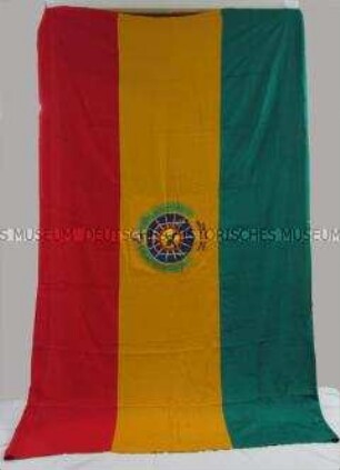 Staatsflagge der Demokratischen Volksrepublik Äthiopien