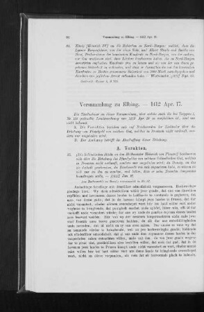 Versammlung zu Elbing. - 1412 Apr. 17.