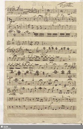 1769. Aria: Del mio cor non vi lagnate / Seydelmann, F.