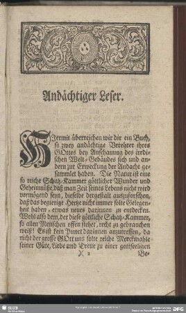 Andächtiger Leser