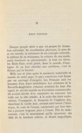 II Deux Peuples