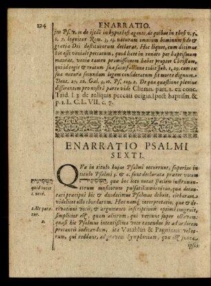 Enarratio Psalmi Sexti