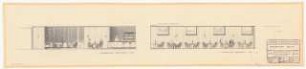 Schauspielhaus, Bochum: Weinstube: Wandabwicklung 1:50