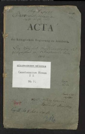 Holz- und Mastberechtigung des Gutspächters zu Oelinghausen