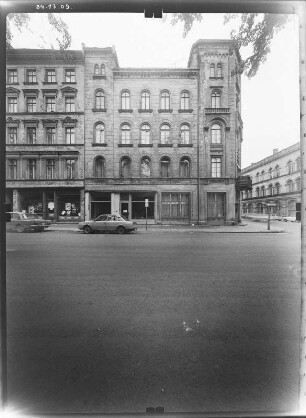 Görlitz-Altstadt, Elisabethstraße 12. Wohnhaus mit Laden (um 1850). Straßenfront