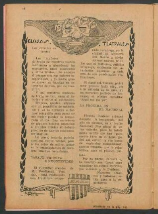 Glosas teatrales
