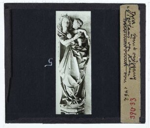 unbek. Meister (Niclaus Gerhaert van Leyden?), Madonna Mahlberg
