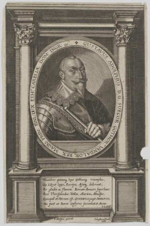 Bildnis des Gustavus Adolphus von Schweden