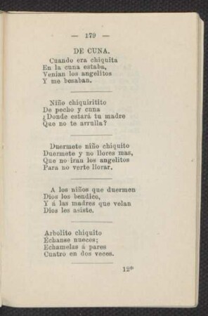 De cuna.