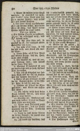 Der 139. Psalm