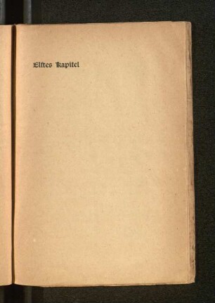 Elftes Kapitel