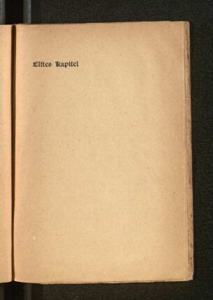 Elftes Kapitel