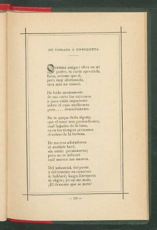 De Tomasa á Enriqueta