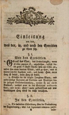 Des wohlehrwürdigen Joseph Pergmayrs, weiland Priesters aus der Gesellschaft Jesu, gründliche Erwägungen ewiger Wahrheiten : welche er in seinem Leben geistlichen Gemeinden in den gewöhnlichen Exercitien beygebracht