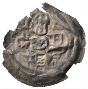 Fundmünze, Brakteat, 1206 - 1242