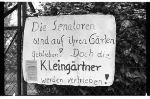 Kleinbildnegativ: Kleingartenanlage "Stadtpark I", Wilmersdorf, 1977