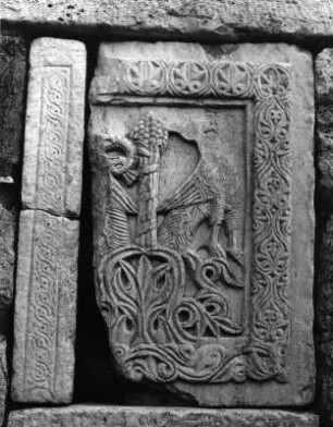 Athen. Relief, vielleicht an der der Kleinen Metropolis (Panagia Gorgoepikoos)