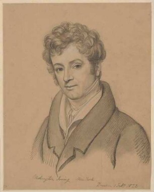 Bildnis Irving, Washington (1783-1859), Schriftsteller