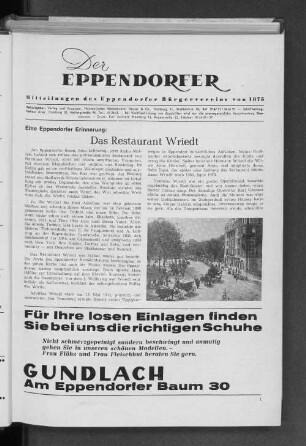 Das Restaurant Wriedt