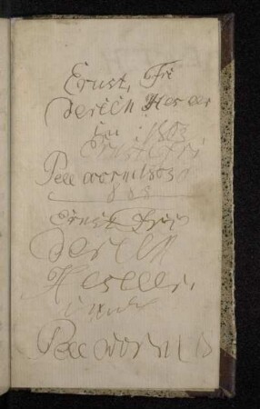 Handschriftliches