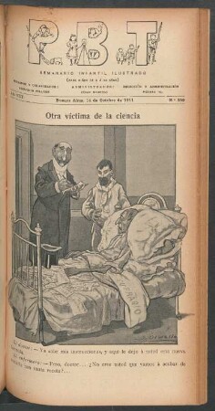 Otra víctima de la ciencia - [Caricatura]