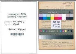 Entnazifizierung Richard Rehbach, geb. 26.12.1911 (Treuhaendler)